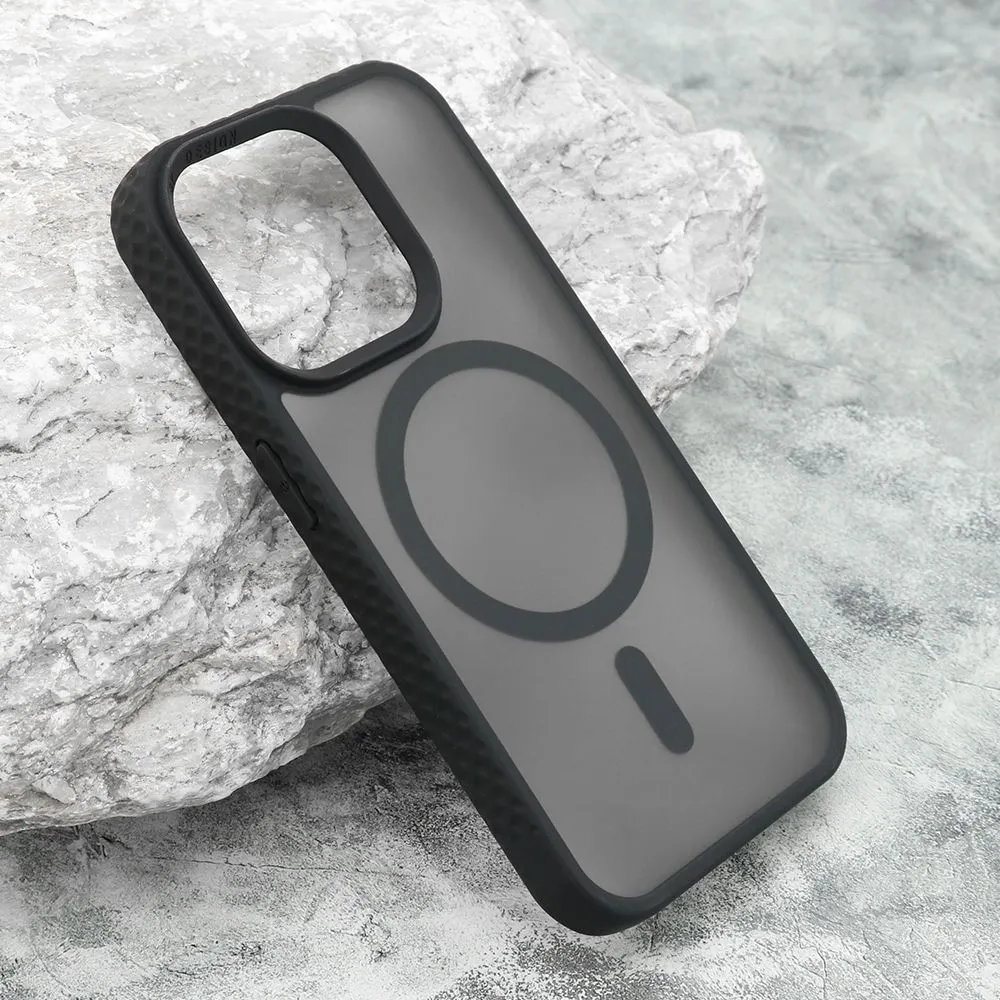 Maska Rugged MagSafe za iPhone 15 Pro/ crna