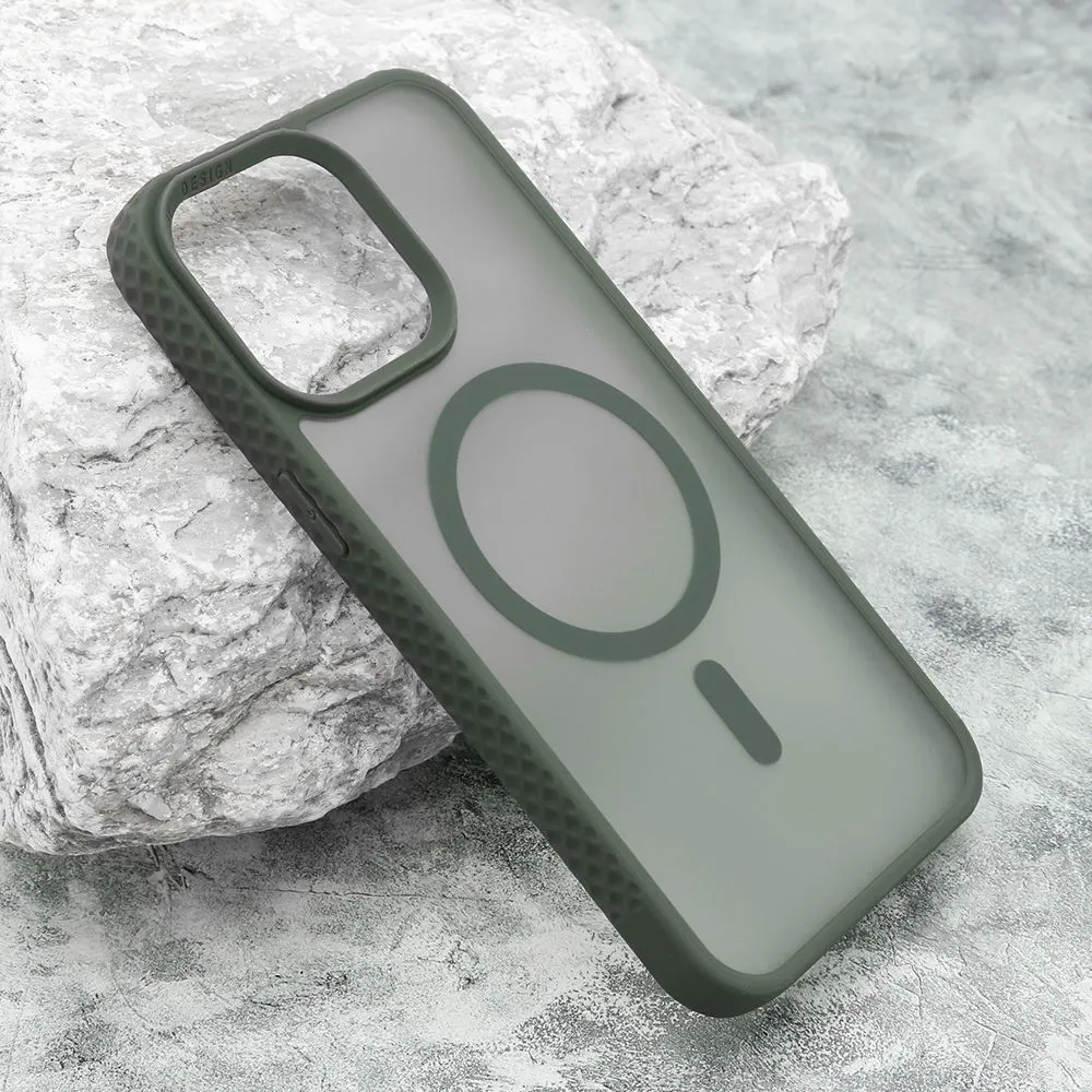 Maska Rugged Magsafe za iPhone 15 Pro Max/ tamno zelena