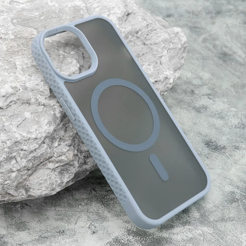Maska Rugged MagSafe za iPhone 15/ svetlo plava