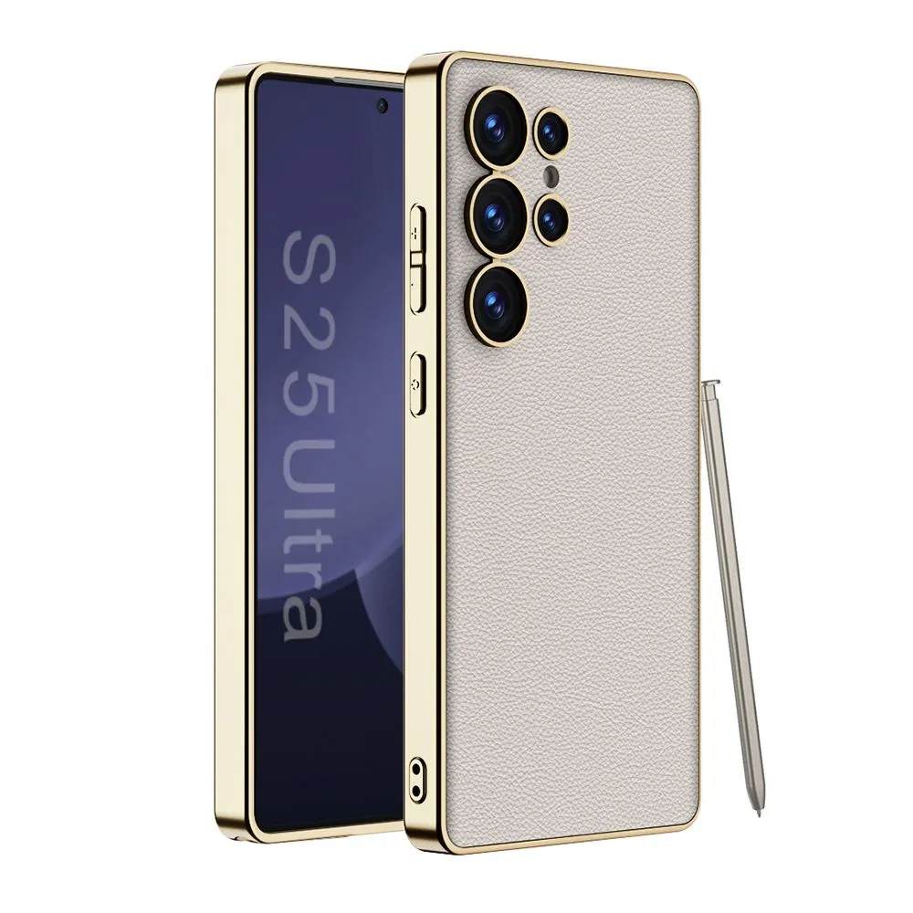 Maska S GOLD LINE za Samsung S938B Galaxy S25 Ultra 5G/ bež