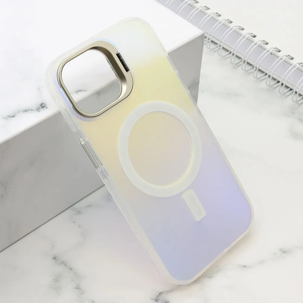 Maska SHINE MagSafe za iPhone 15/ bela