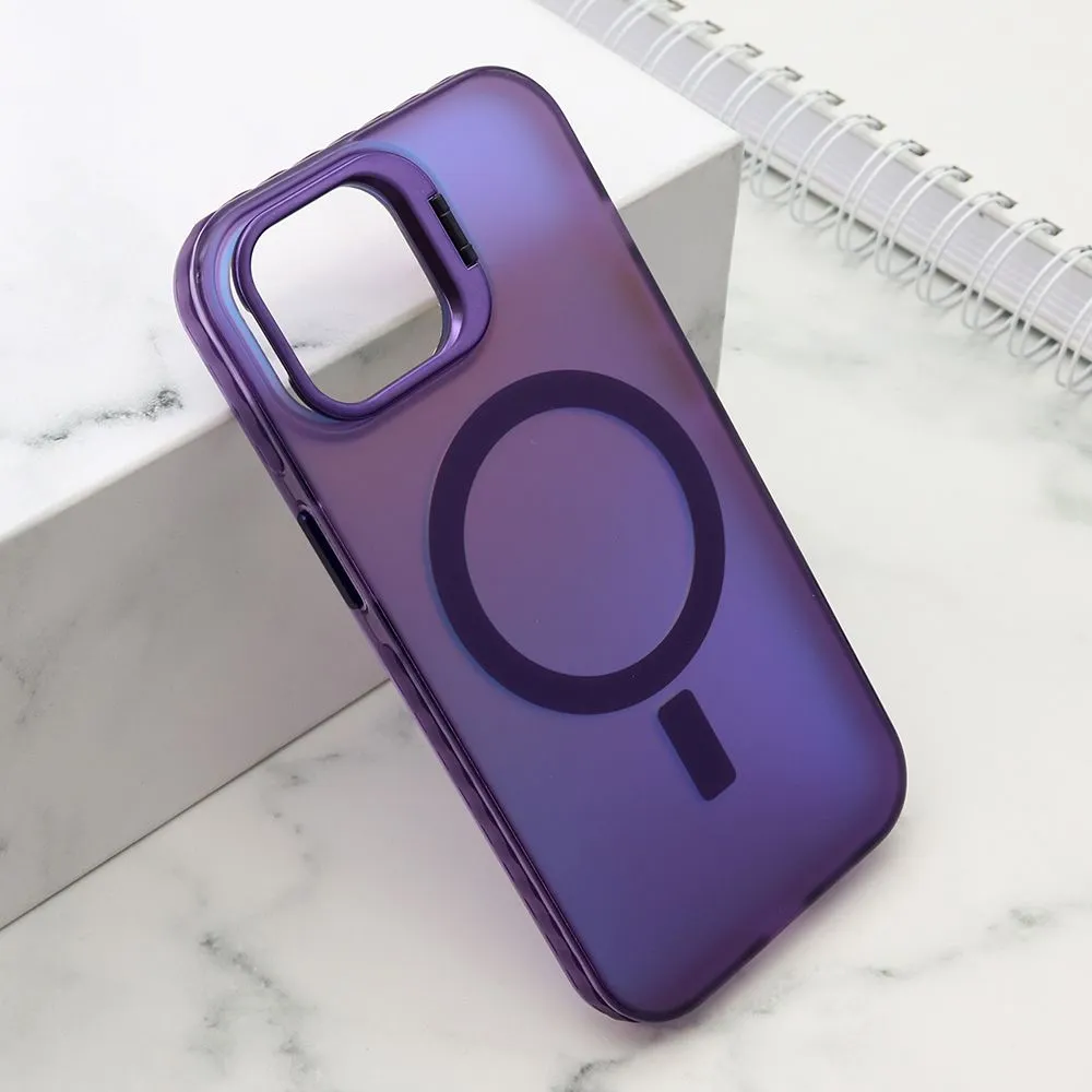Maska SHINE MagSafe za iPhone 15/ ljubičasta