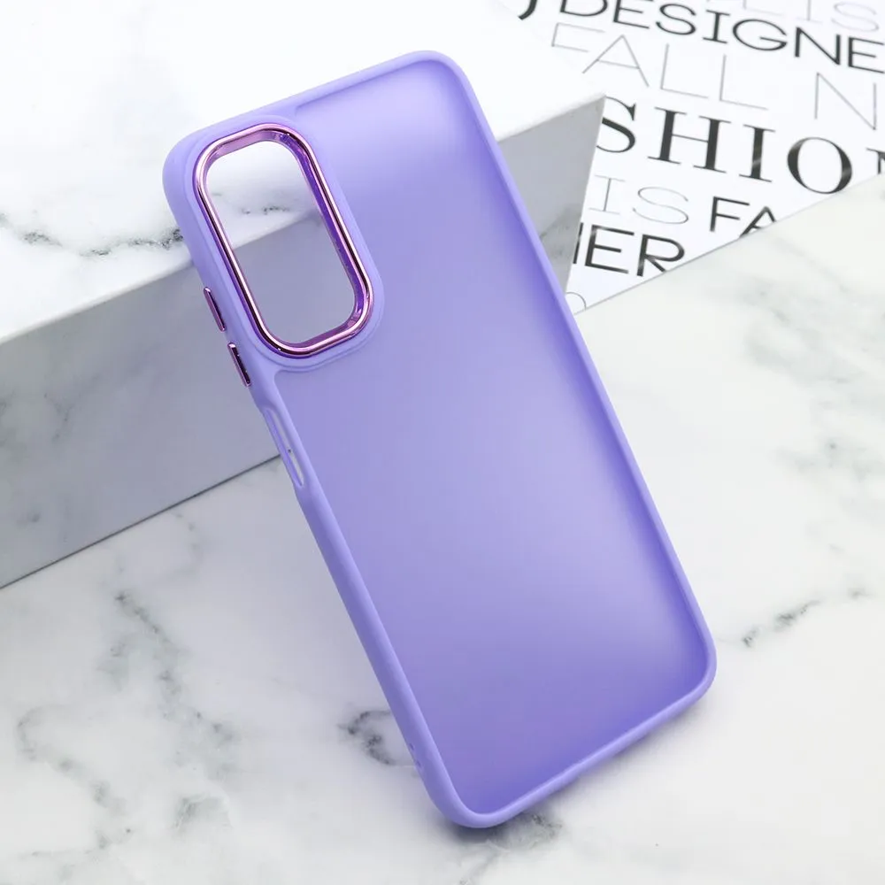 Maska SHINING CAMERA za Samsung A057F Galaxy A05s/ ljubičasta