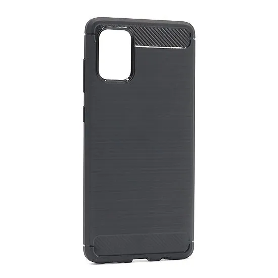 Maska silikon Brushed za Samsung A715F Galaxy A71/ crna