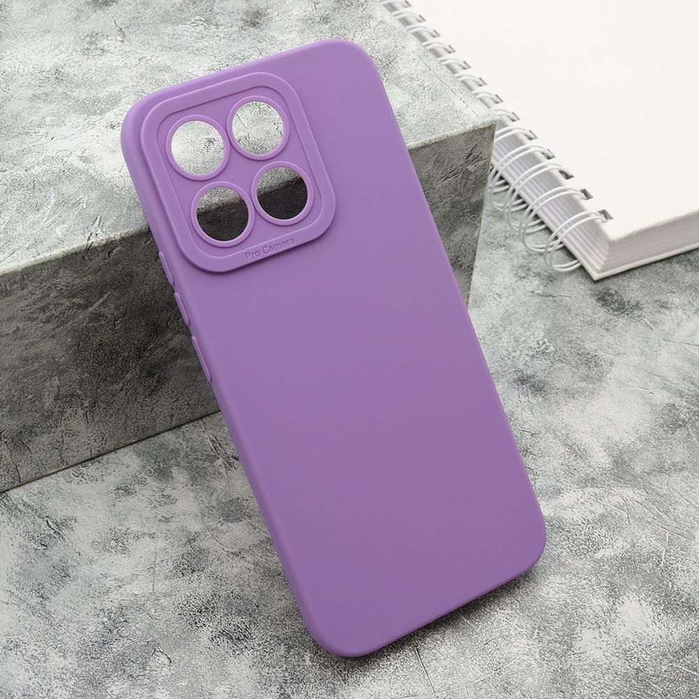 Maska Silikon Pro Camera za Honor X8c/ ljubičasta