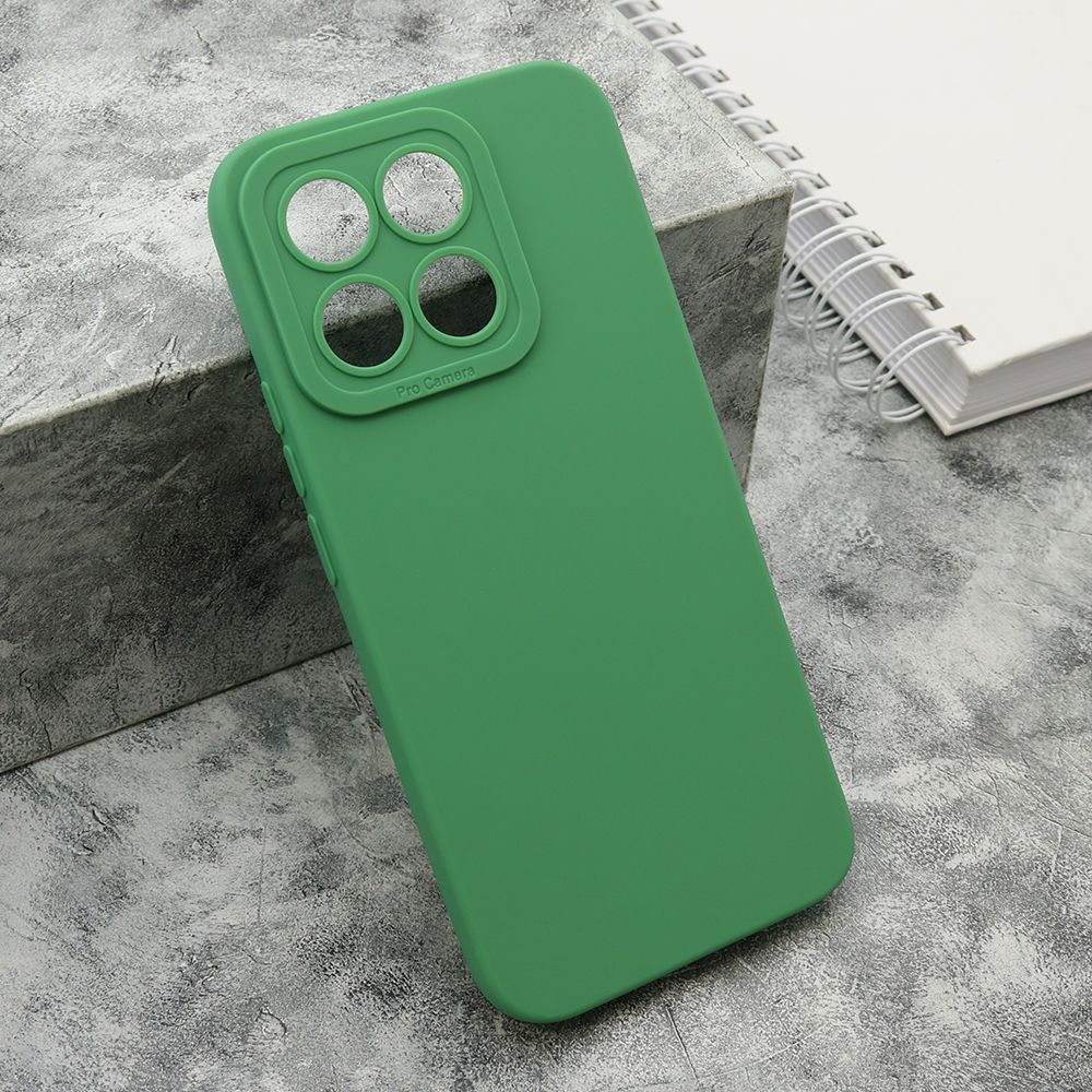 Maska Silikon Pro Camera za Honor X8c/ tamno zelena