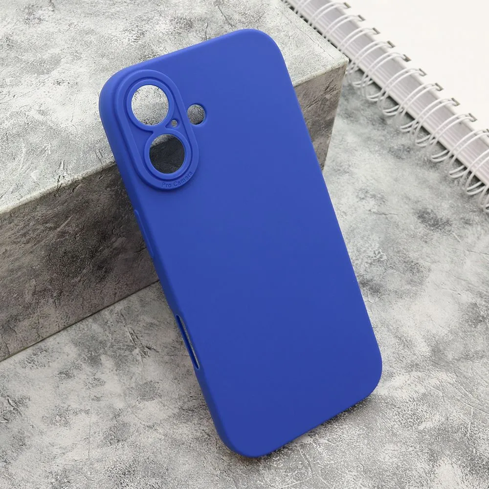 Maska Silikon Pro Camera za iPhone 17/ tamno plava