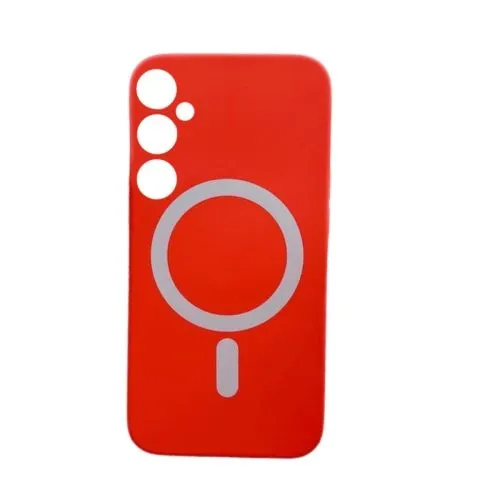 Maska silikonska Magsafe COLOR za Samsung S24/ crvena