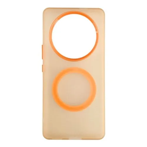 Maska silikonska Magsafe FLURO COLOR za Honor Magic 7 Lite/ narandžasta