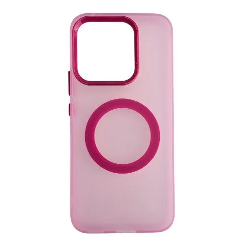 Maska silikonska Magsafe FLURO COLOR za Honor X8C/ roza