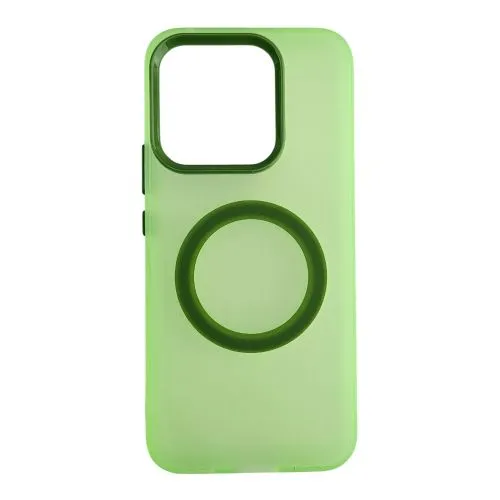 Maska silikonska Magsafe FLURO COLOR za Honor X8C/ zelena