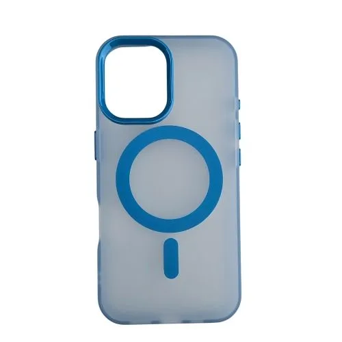 Maska silikonska Magsafe FLURO COLOR za Iphone 16/ plava