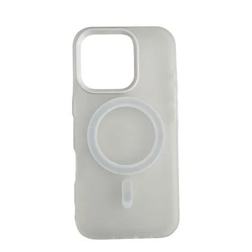 Maska silikonska Magsafe FLURO COLOR za Iphone 16 PRO/ bela