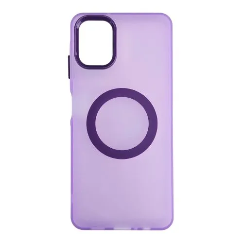 Maska silikonska Magsafe FLURO COLOR za Samsung A06/ ljubičasta
