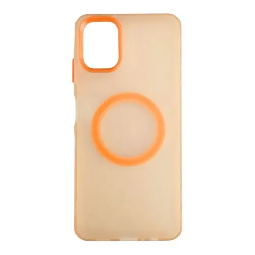 Maska silikonska Magsafe FLURO COLOR za Samsung A06/ narandžasta