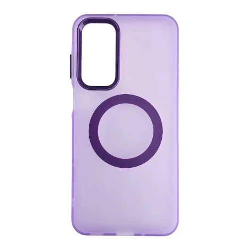 Maska silikonska Magsafe FLURO COLOR za Samsung A16/ ljubičasta