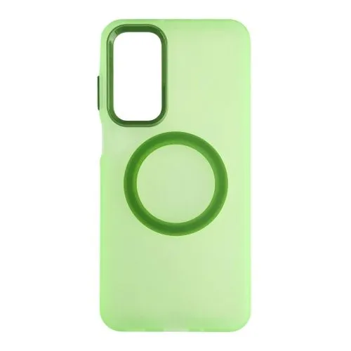 Maska silikonska Magsafe FLURO COLOR za Samsung A16/ zelena