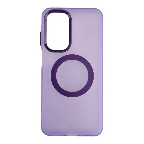 Maska silikonska Magsafe FLURO COLOR za Samsung A36/ ljubičasta
