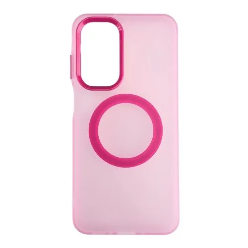 Maska silikonska Magsafe FLURO COLOR za Samsung A56/ roza