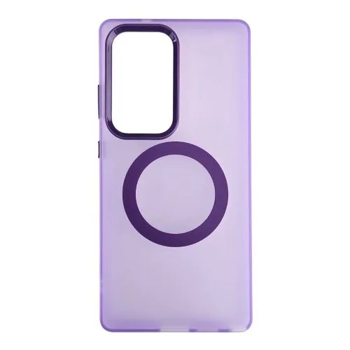 Maska silikonska Magsafe FLURO COLOR za Samsung S25 ULTRA/ ljubičasta
