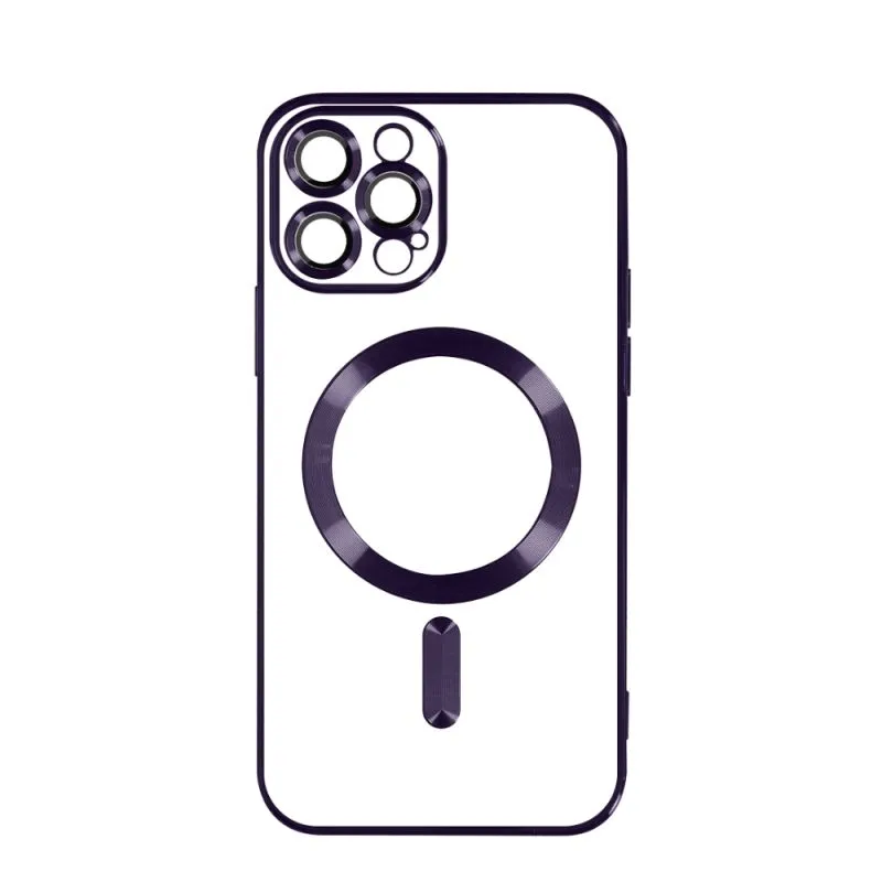 Maska silikonska Magsafe za Iphone 13 PRO MAX/ lila