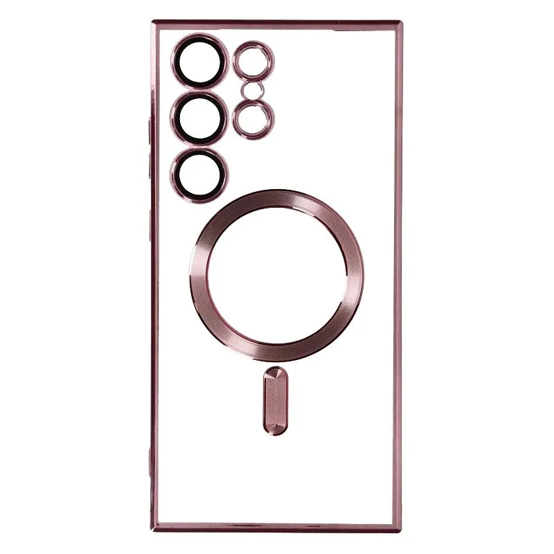 Maska silikonska Magsafe za Samsung S24 ULTRA/ roza