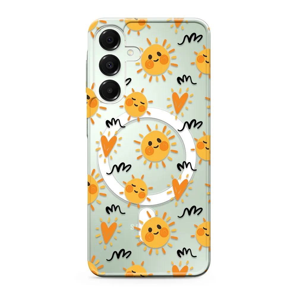 Maska silikonska PRINT MagSafe za Samsung A166B Galaxy A16 5G/ sun