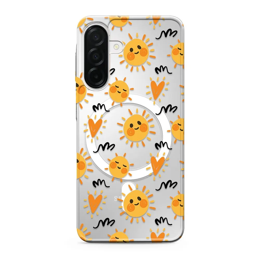 Maska silikonska PRINT MagSafe za Samsung A266B Galaxy A26 5G/ sun