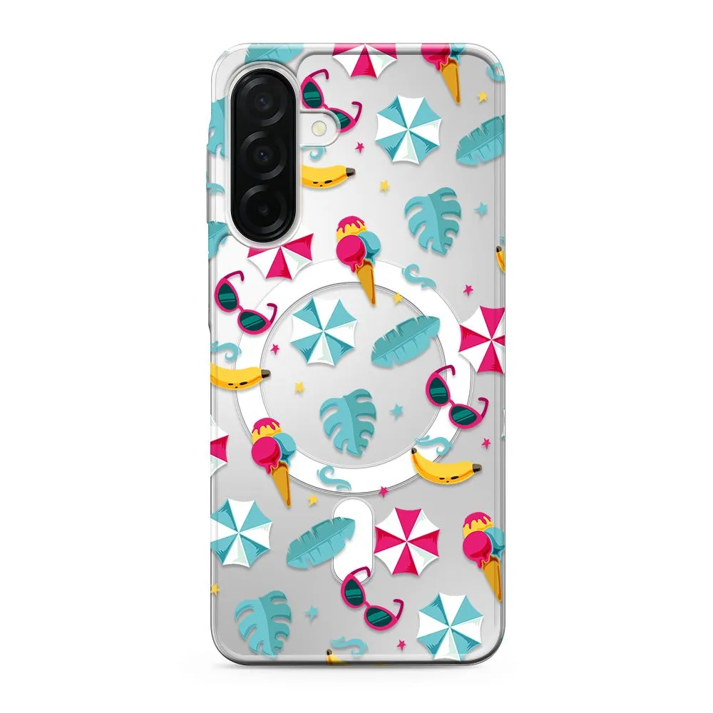 Maska silikonska PRINT MagSafe za Samsung A266B Galaxy A26 5G/ beach