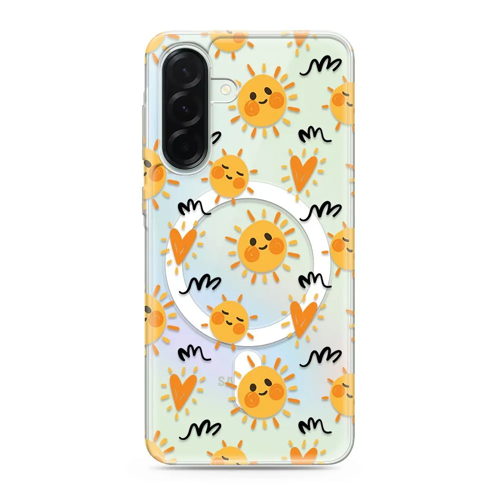 Maska silikonska PRINT MagSafe za Samsung A366B Galaxy A36 5G/ sun