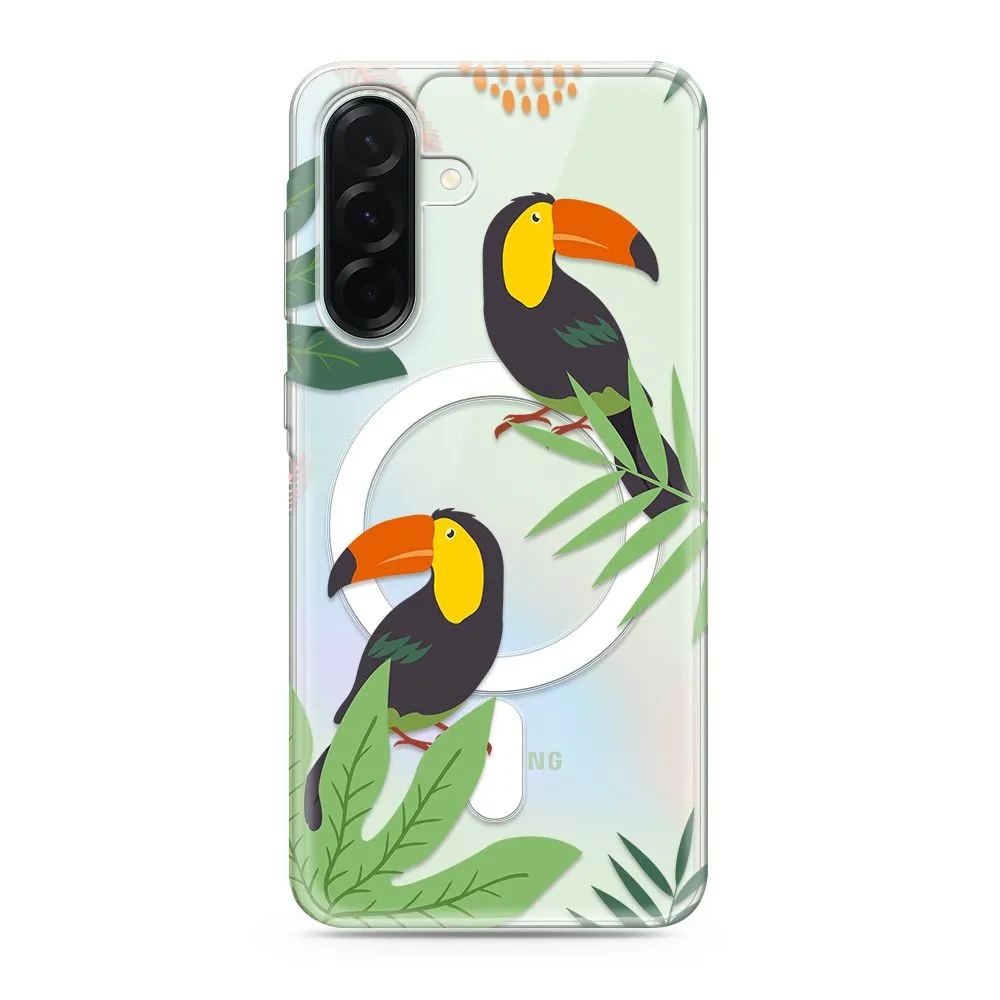 Maska silikonska PRINT MagSafe za Samsung A366B Galaxy A36 5G/ jungle