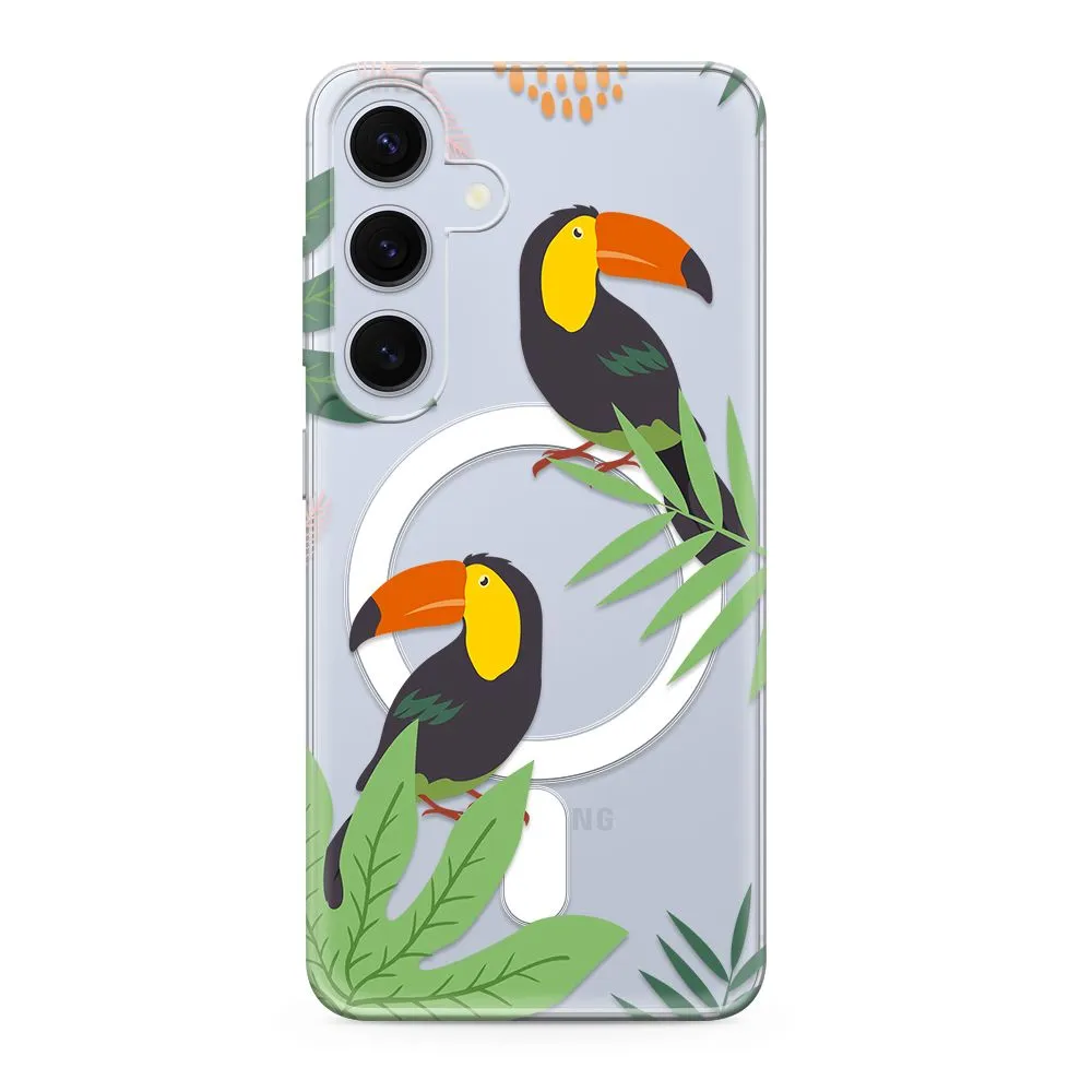 Maska silikonska PRINT MagSafe za Samsung S921B Galaxy S24 5G/ jungle