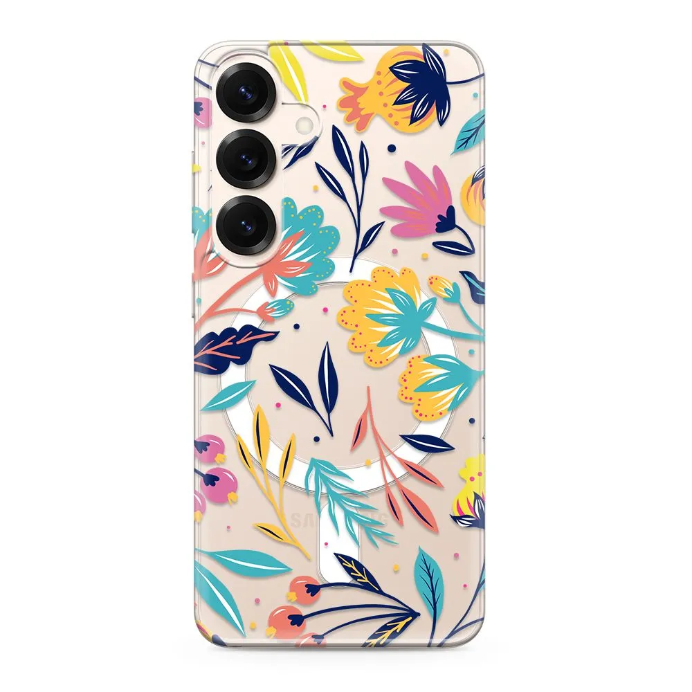 Maska silikonska PRINT MagSafe za Samsung S931B Galaxy S25 5G/ šarena