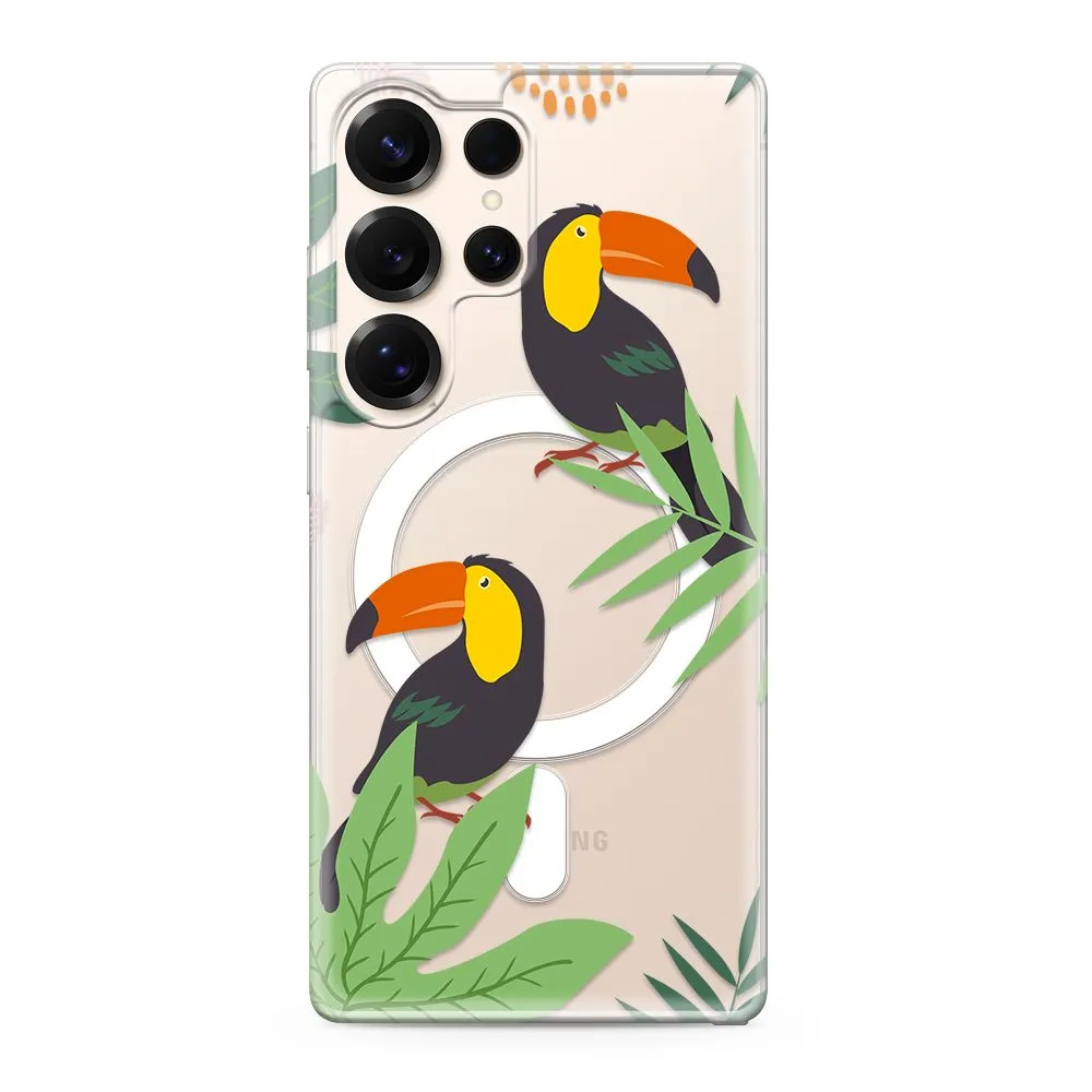 Maska silikonska PRINT MagSafe za Samsung S938B Galaxy S25 Ultra 5G/ jungle