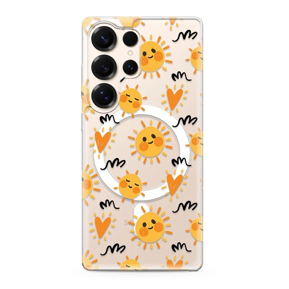 Maska silikonska PRINT MagSafe za Samsung S938B Galaxy S25 Ultra 5G/ sun