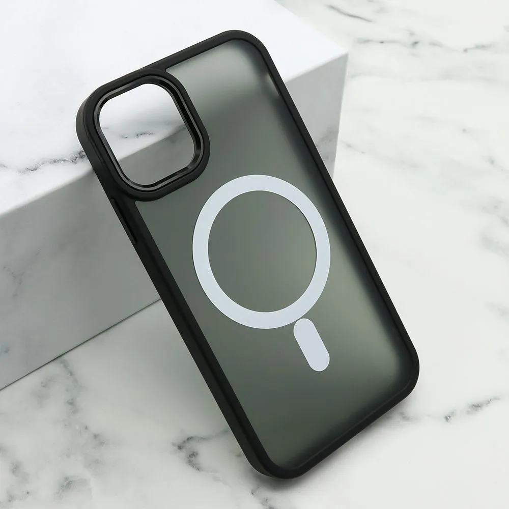 Maska SILKY MAGSAFE za iPhone 11/ crna