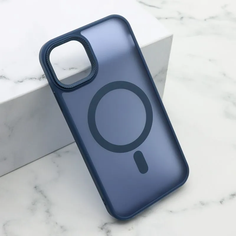 Maska Silky Magsafe za iPhone 11/ plava