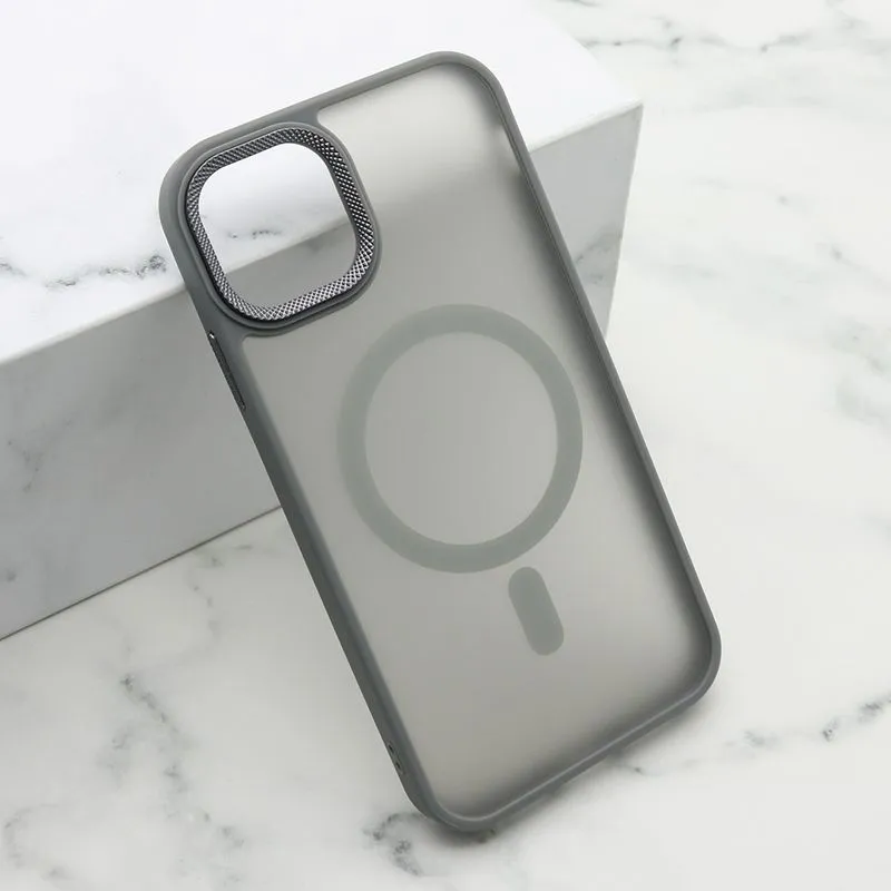 Maska Silky Magsafe za iPhone 11/ siva