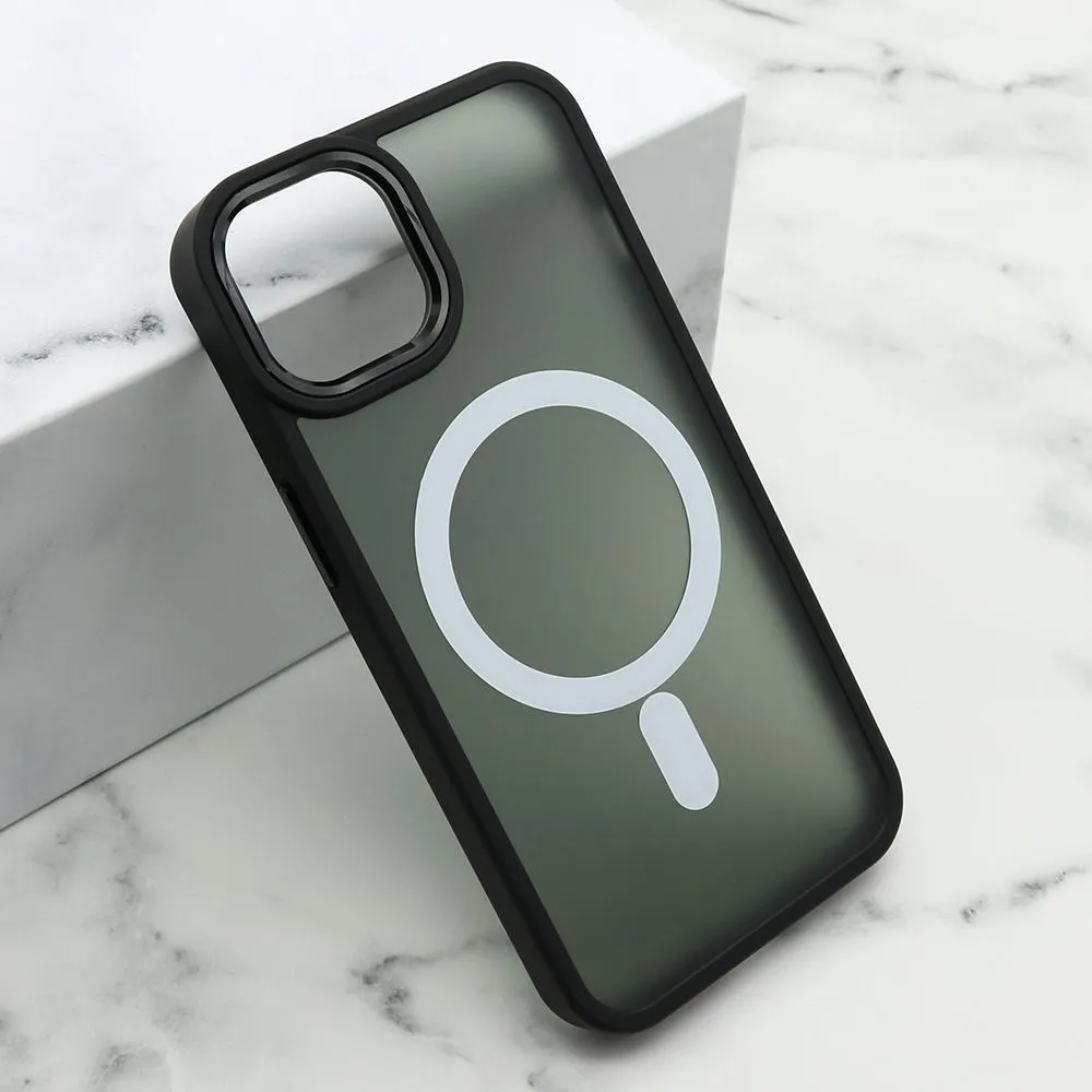 Maska SILKY MAGSAFE za iPhone 13/ crna