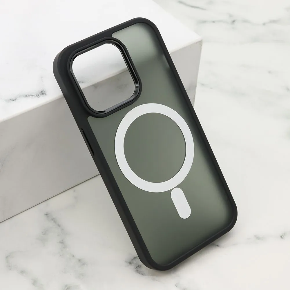 Maska SILKY MAGSAFE za iPhone 14 Pro/ crna