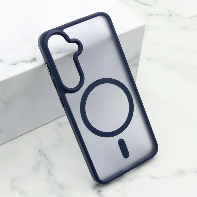 Maska SILKY MAGSAFE za Samsung S921B Galaxy S24 5G/ plava