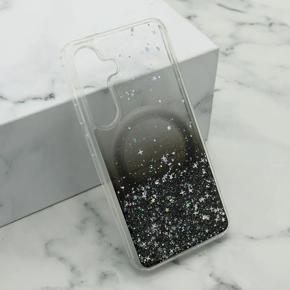 Maska Simple Sparkle MagSafe za Samsung S921B Galaxy S24 5G/ crna