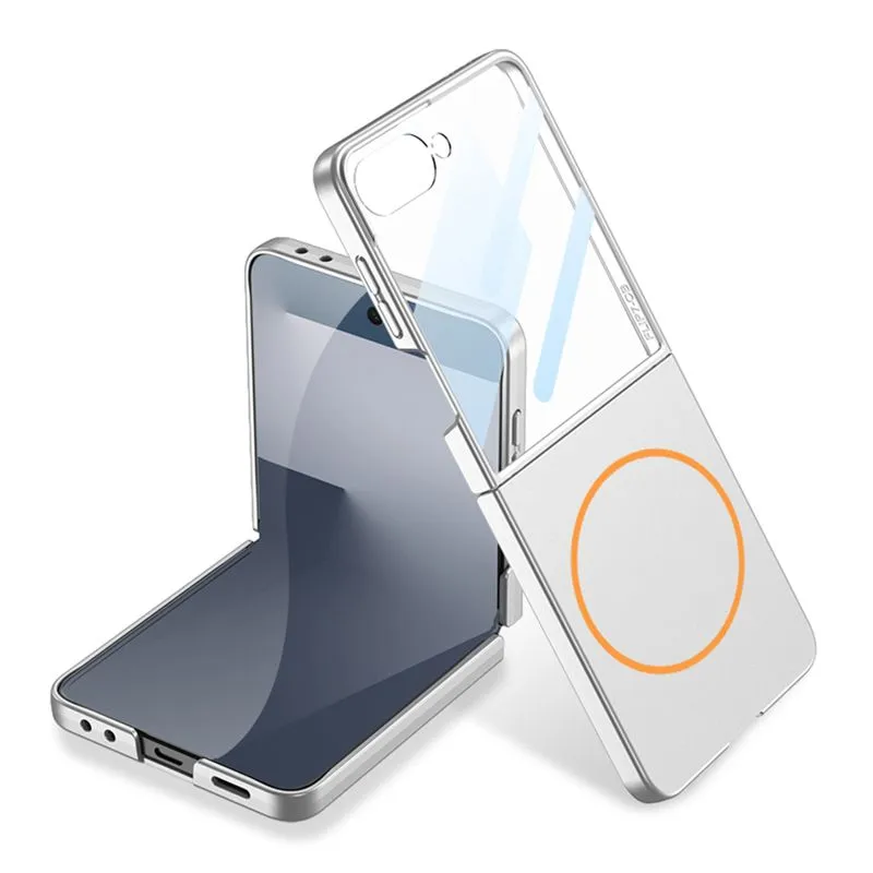 Maska SMOOTH MagSafe za Samsung F751B Galaxy Z Flip 7 5G/ srebrna (GKK case)