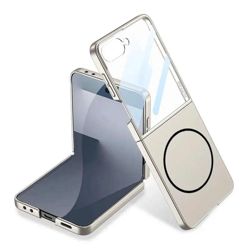 Maska SMOOTH MagSafe za Samsung F751B Galaxy Z Flip 7 5G/ titanijum (GKK case)