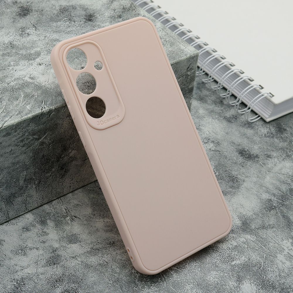 Maska Soft 3D camera za Samsung A556B Galaxy A55 5G/ roza