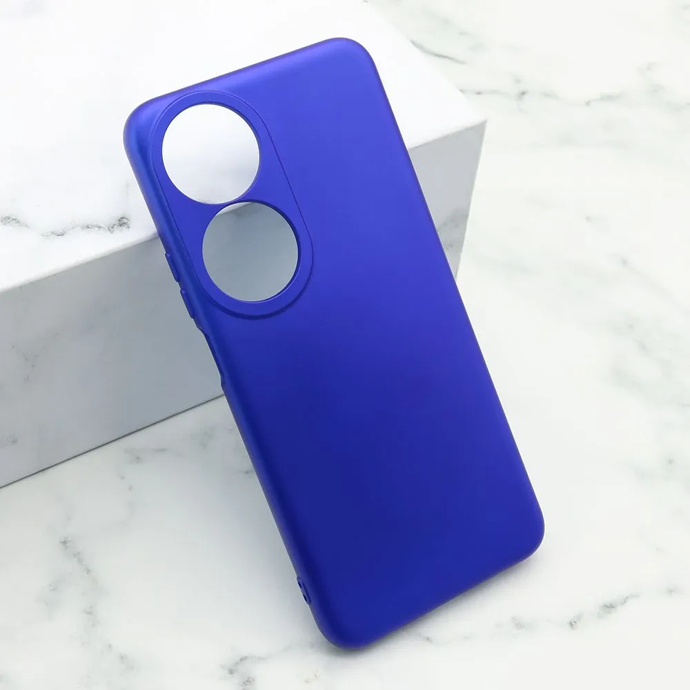 Maska Soft Silicone za Honor X7b/ plava