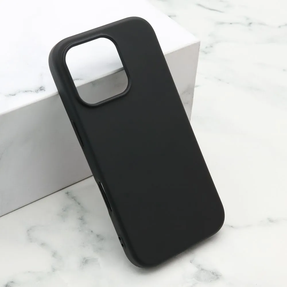 Maska Soft Silicone za iPhone 16 Pro/ crna