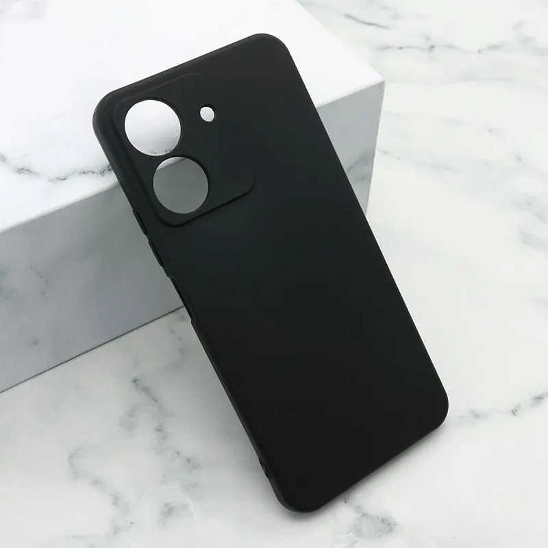 Maska Soft Silicone za Xiaomi Redmi 13C/Poco C65 pro/ crna