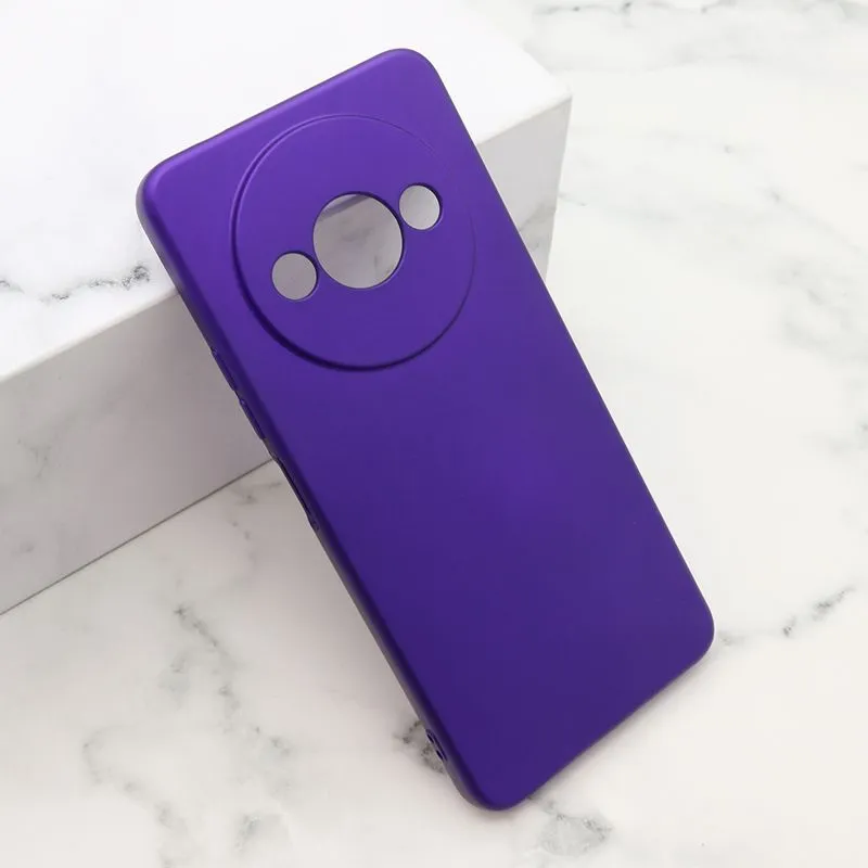 Maska Soft silicone za Xiaomi Redmi A3/ ljubičasta
