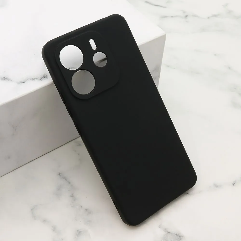 Maska Soft Silicone za Xiaomi Redmi Note 14 4G/ crna